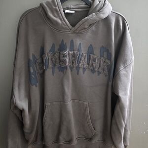 Gymshark Hoodie Brown Olive Sweatshirt Mens Size XL